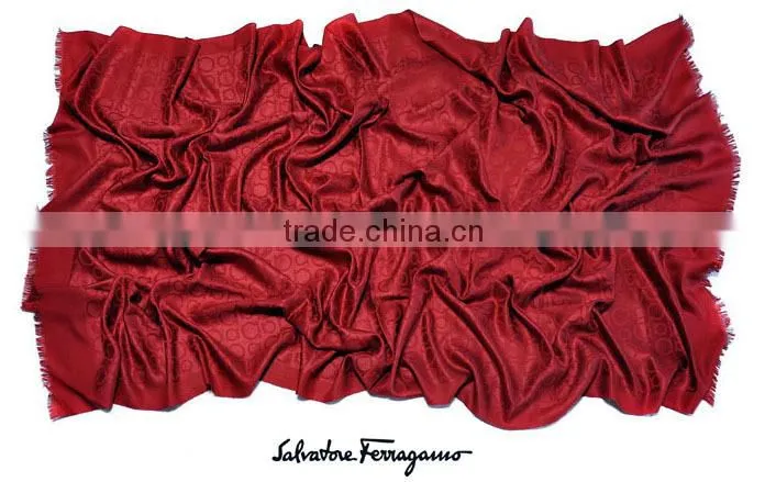 Factory Direct Free Sample No MOQ Custom Silk Wool Scarves Manufacturer in China