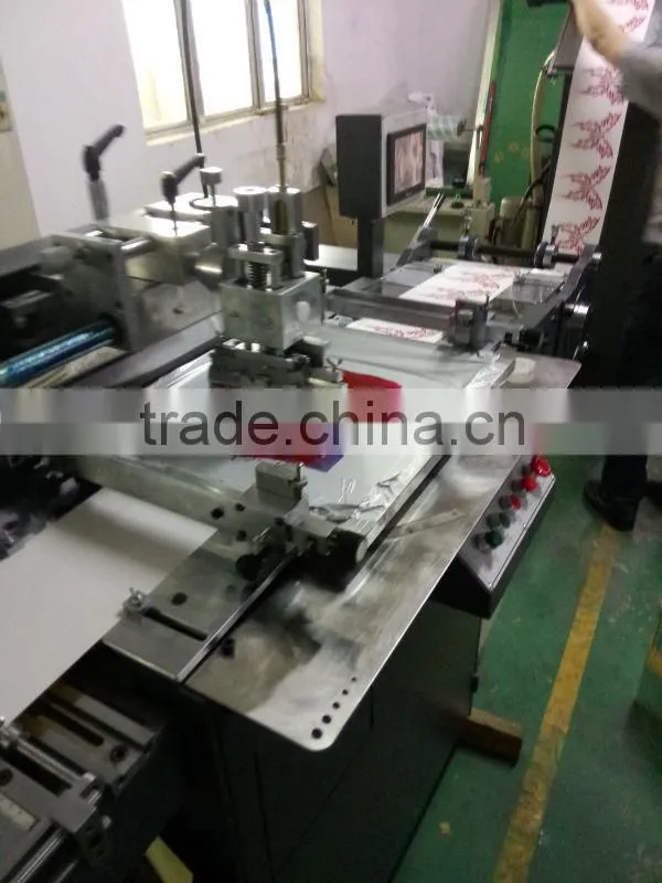 high quality high speed label screen printer manufacturer price