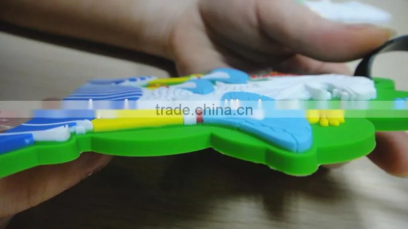 Custom Soft Pvc Hotel Luggage Tag