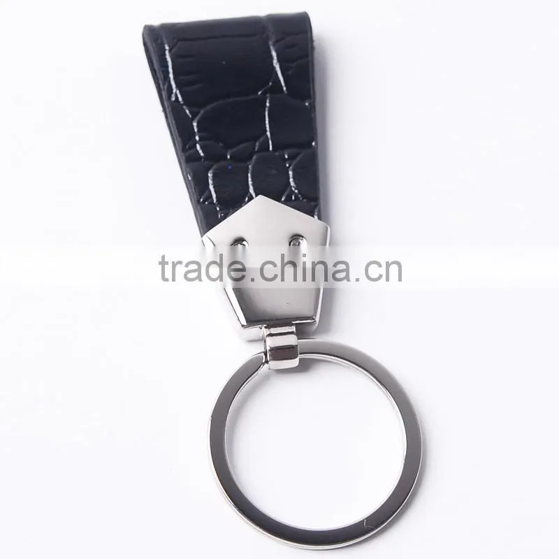 Promotional leather keychain,leather keyring,leather key holder
