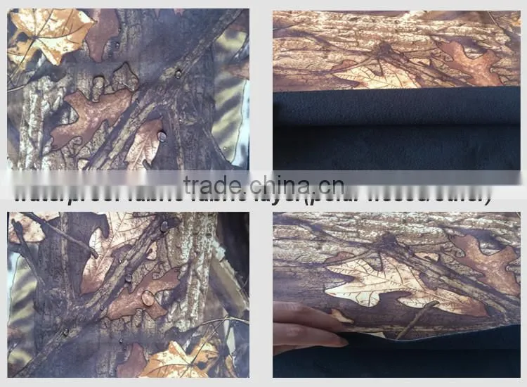 Wholesale outdoor functional windbreaker men camo hunting clothing