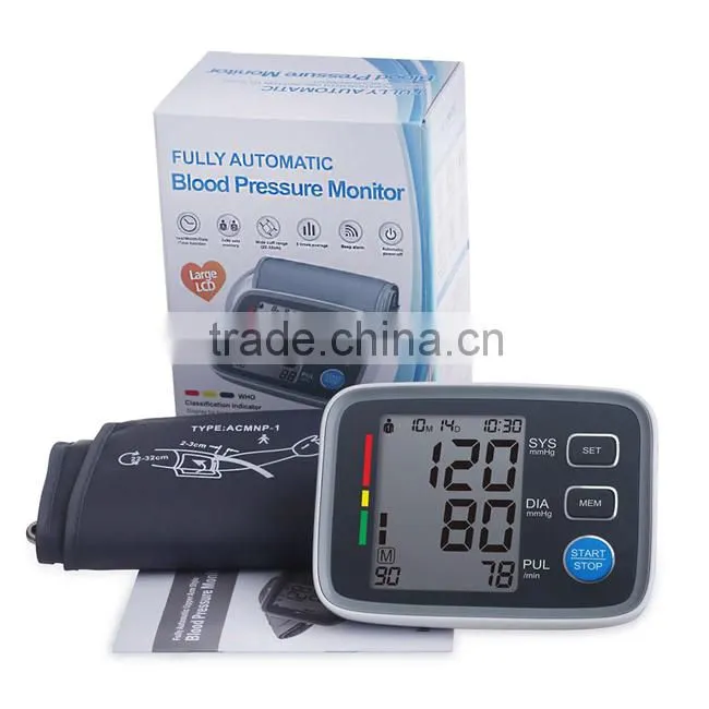 Automatic OEM Digital Upper Arm Blood Pressure Monitor