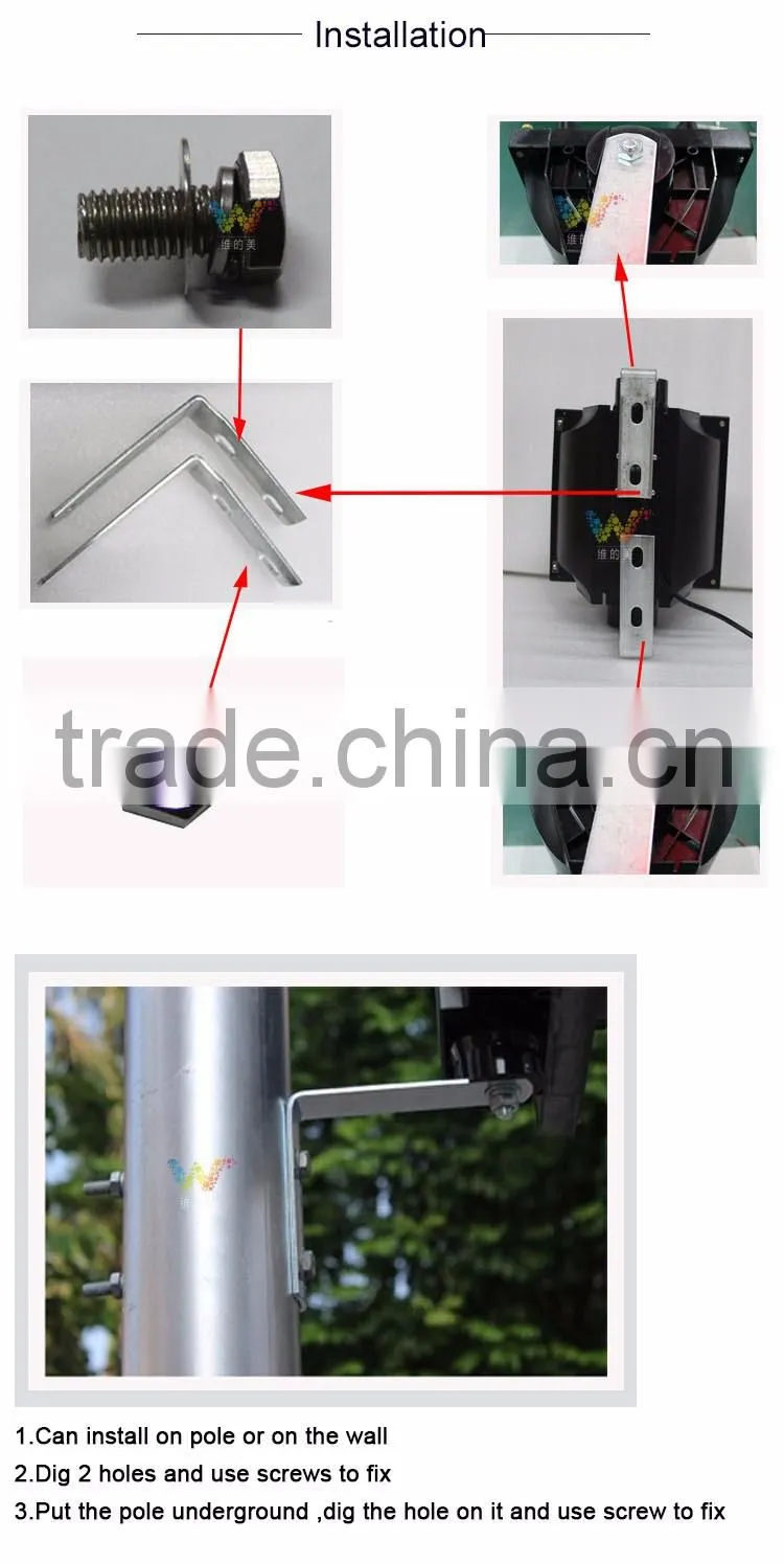 300mm PC housing mix red green yellow led traffic light on sale