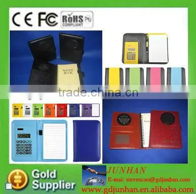 PU Cover agenda Notebook with pen
