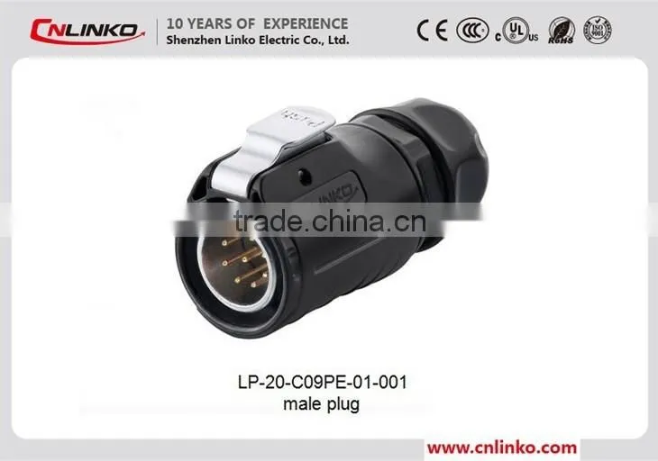 Made in china waterproof wire connector 9 contacts Cable Terminal End Copper Ferrules Connector