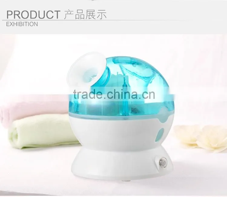 Portable Hot & cold Nano mist facial steamer for moisturing & deep cleansing