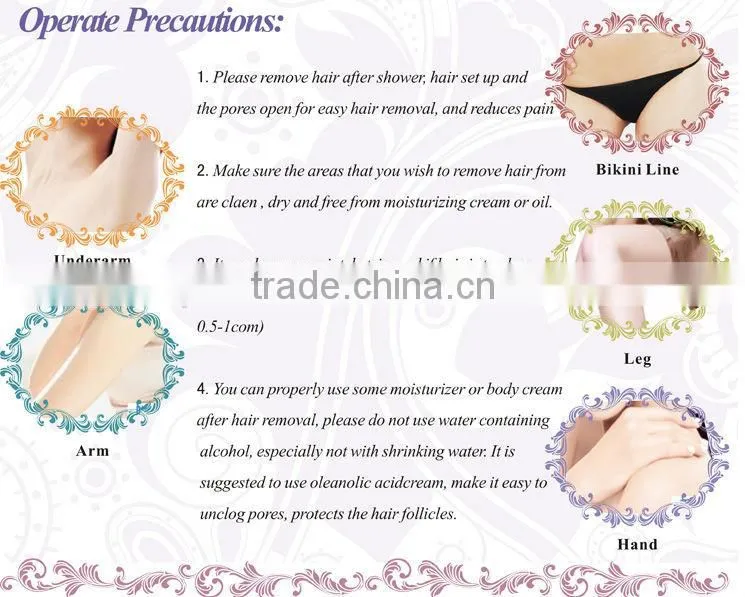 New Men Battery Electric Epilator