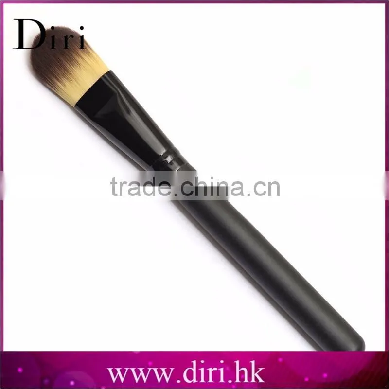 Eco-friendly single foundation makeup brushes