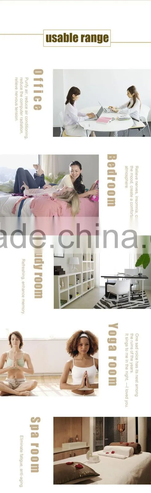 Tabletop / Portable Installation and Manual Humidity Control aroma diffuser ultrasonic