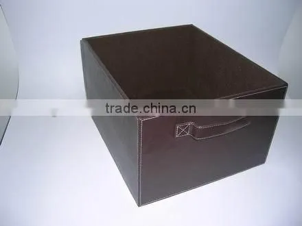 Best quality leather Storage boxes, toy storage box, shoe storage box