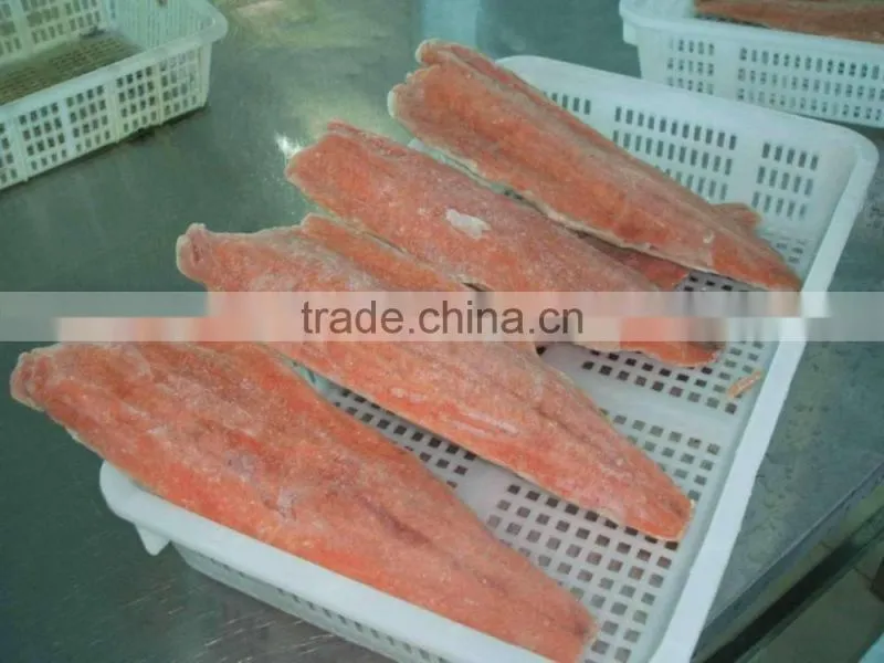 Frozen chum salmon fillet gutted fish seafood kingsunfoods