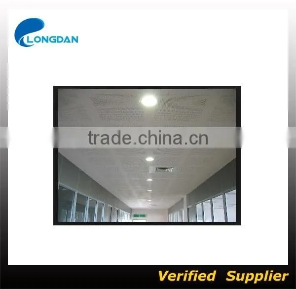 Perforated sound absorption cement ceiling Board