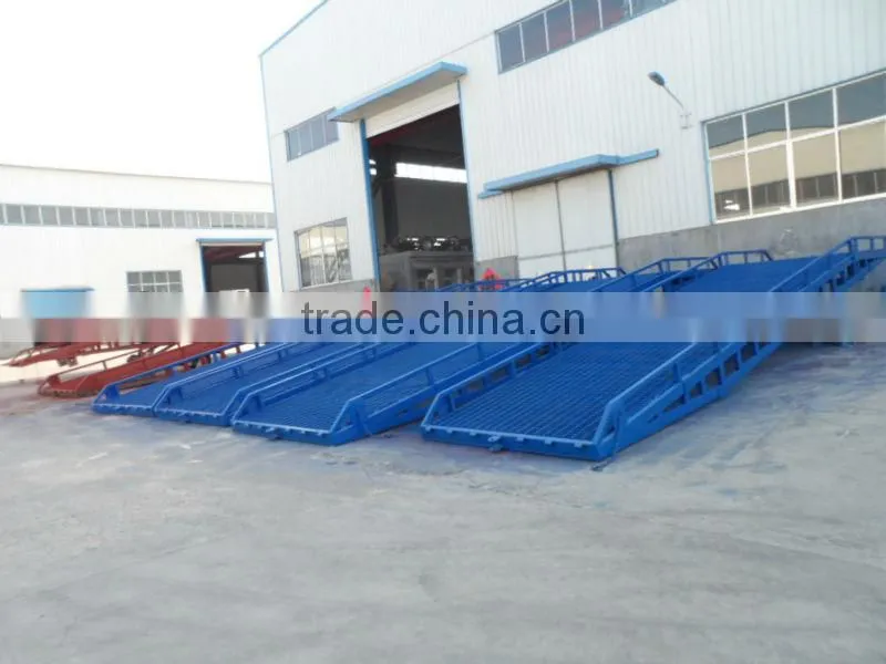 8ft or 10ft Hydraulic Dock Container Loading Ramps