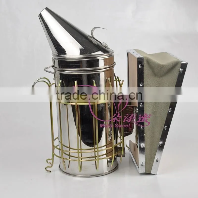 best quality beekeeping stainless steel corium bee dadant smoker