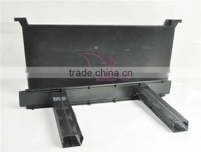 Beehive frame black plastic bee feeder with ladders frame feeders