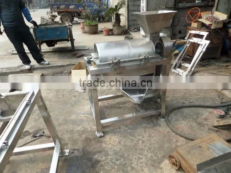Professional Stainless Steel Fruit Pulp Extractor Machine Prices/Frozen Fruit Pulp Making Machine/Mango pulper machine