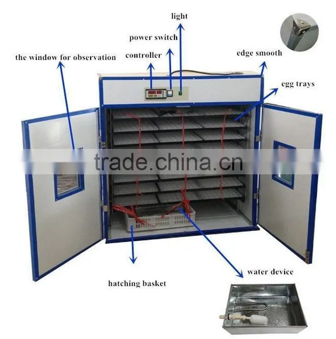 automatic new type 200-10000 cheap egg incubator for sale