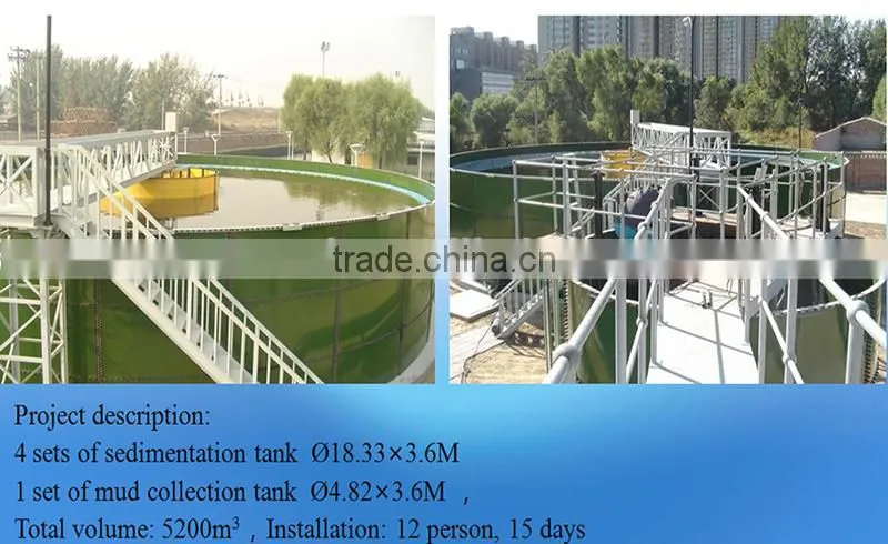 Manufacture Biogas Storage Tank/ Enamel Bolted Tank /Quality Biogas Holder