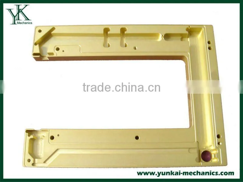 Precision aluminum CNC milling frame custom aluminum frame
