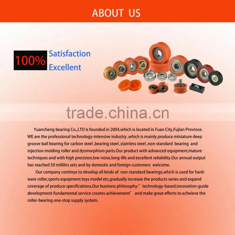 Top quality nylon caster wheels for sliding door/sliding door roller
