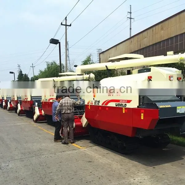 4LB-150 70hp half feeding mini price of rice harvester
