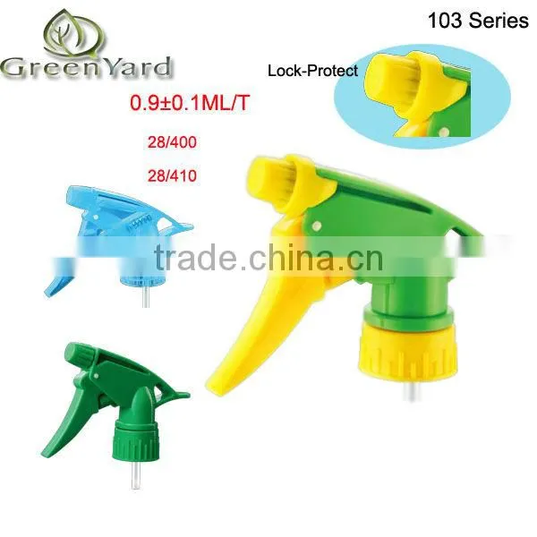 Plastic PP Trigger Sprayer for bottle 28/400