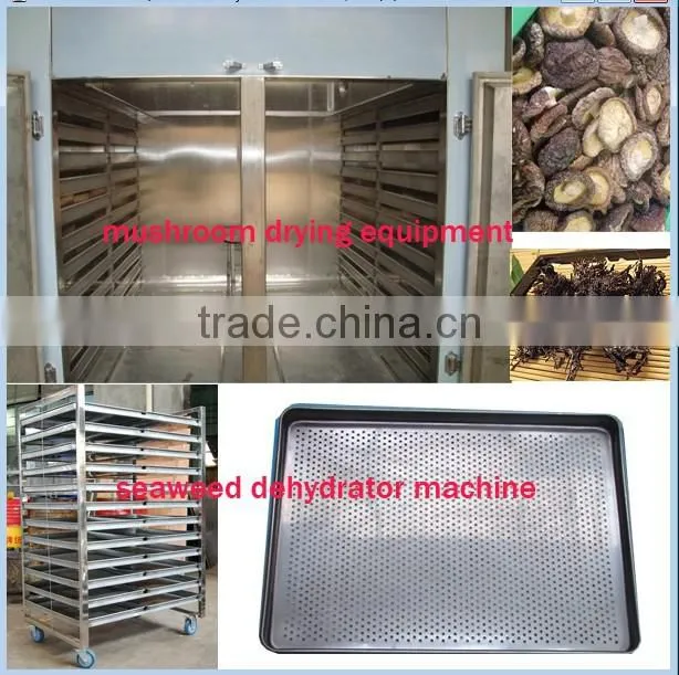 hot air cycle mushroom drying machine with tray design inside