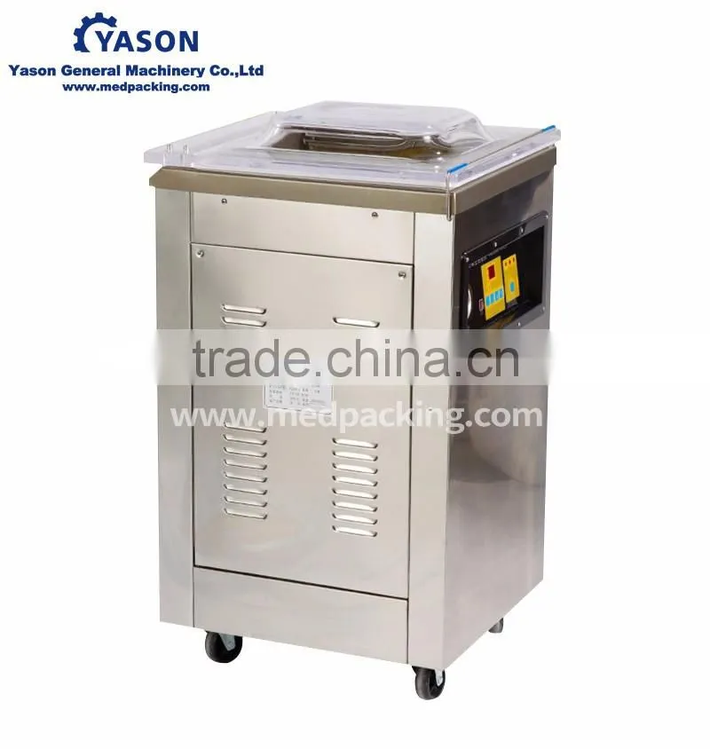 Deepening type DZ-500 single chamber food vacuum packer