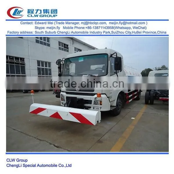 Dongfeng 4*2 4*4 type 180 hp~210 hp 9 ton tractor mounted sweeper