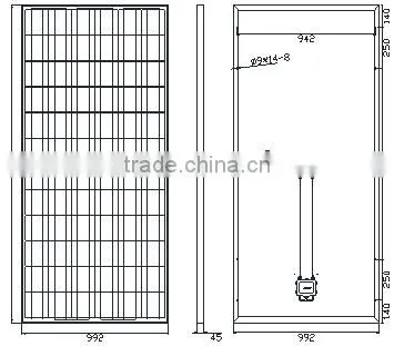 1kw solar panel 1000 watt solar panel solar panel manufacturers in China
