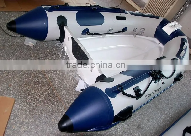 Rilaxy 2.7m 9ft rigid hull China inflatable boat