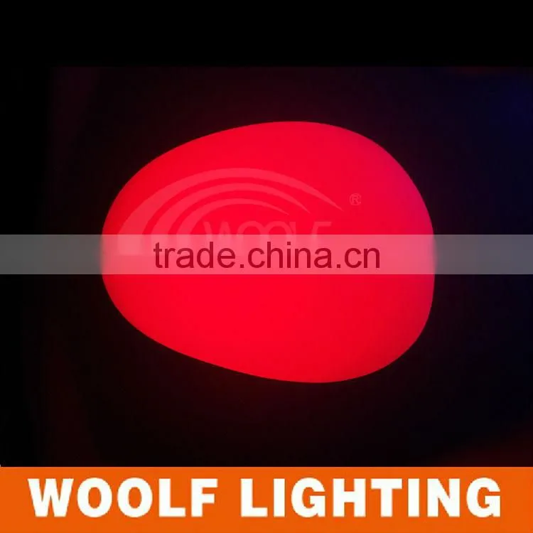 Outdoor Waterproof IP65 Plastic LED Decor Stone Light