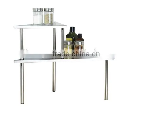 Amazon Hot Selling Stainless Steel Storage Shelf Kitchen Rack
