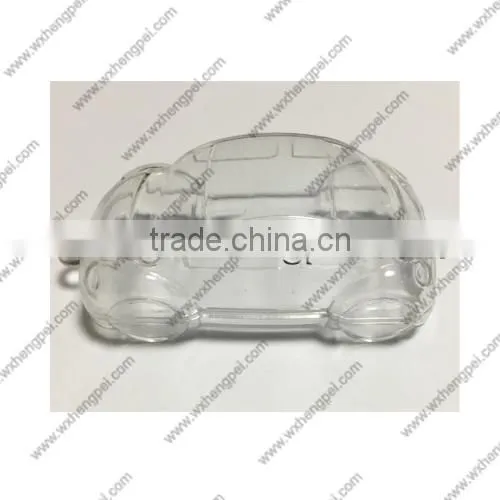 Cleverish portable cute car plastic storage jewelry wedding box kit