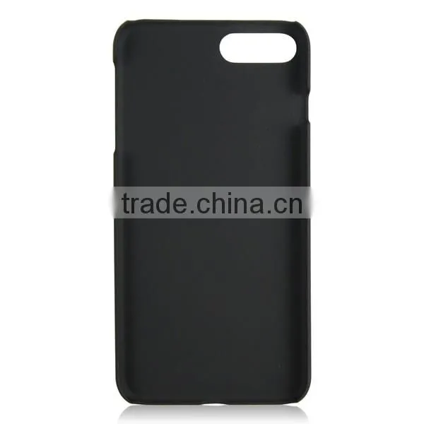 PC hard phone hull spray rubber oil back cover aluminum phone case for iPhone 7/7 plus