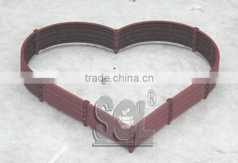 Plastic PP modular vertical box planter