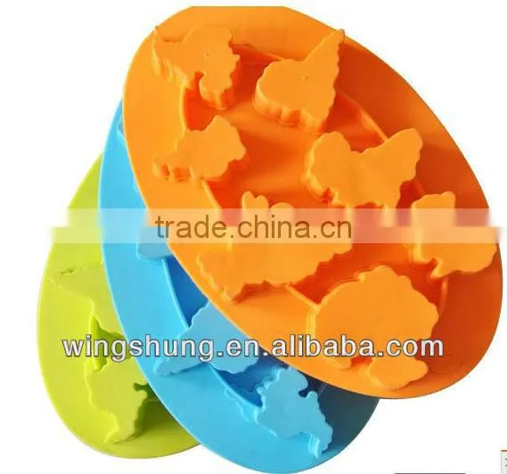 Ice maker silicone ice mould mold baking pan tray ice freeze party drink mould cake mold seven continents