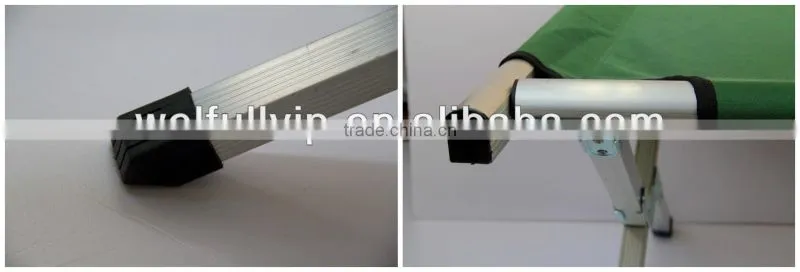 high quality folding aluminium camping bed