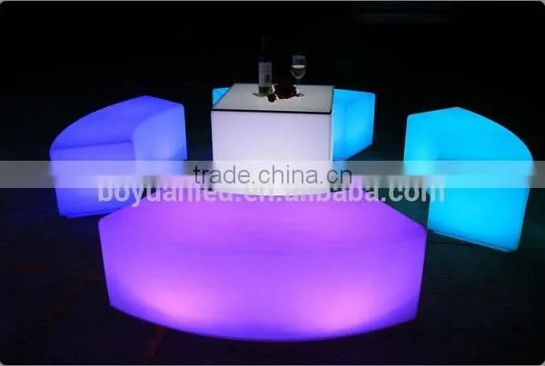 modern led furniture bar chair stool, light up led bar chair stool