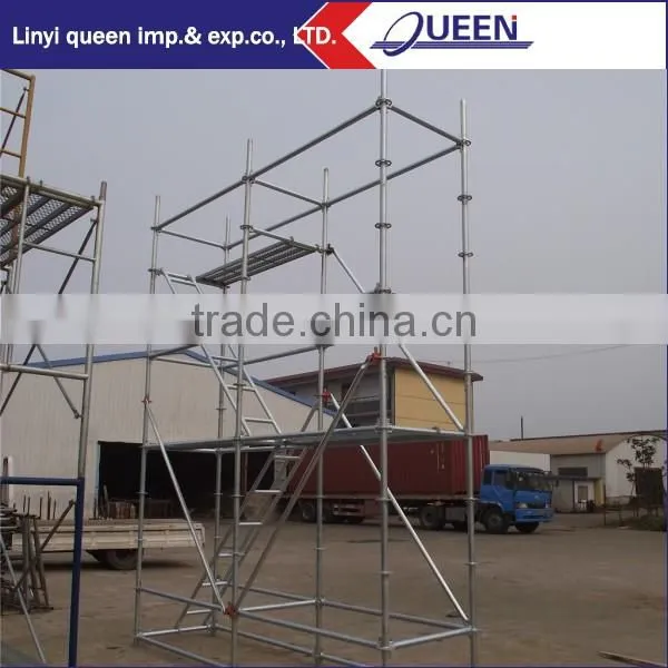Quick Erecting Galvanized Ring Lock Scaffolding&High Stability Metal Ring Lock Scaffolding(Made In China)