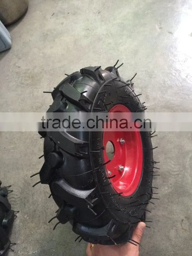 13inch Herringbone pattern seeder wheel 4.10/3.50-6