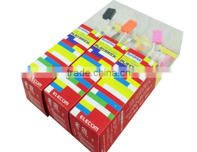 blocks Earphone 3.5MM BASS MP4 MP3 Headphone