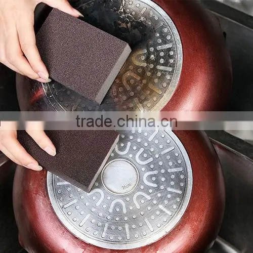 Kitchen Nano Emery Magic Clean Rub Pot Rust Focal Stains Sponge Removing Tool