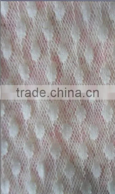 R&H Best Quality heavy african lace fabric elastic tulle fabric 100% Cotton nigeria cord lace
