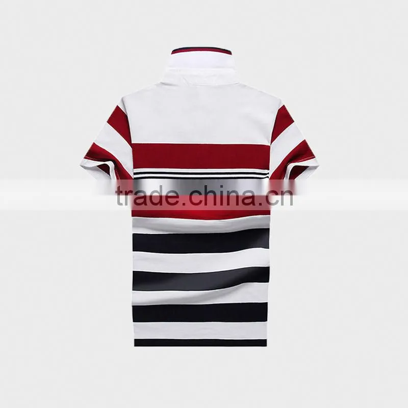 2015 Men's Polo Shirt With Stipe