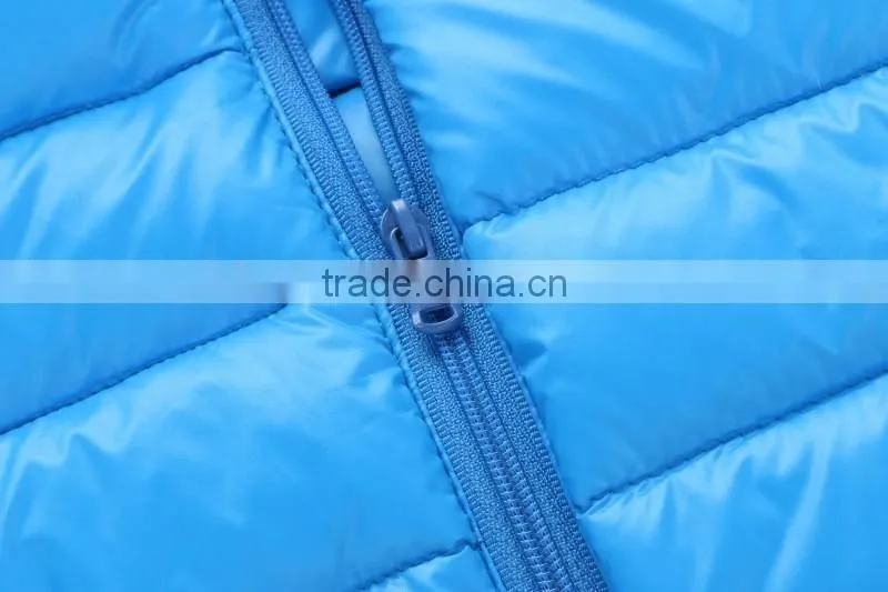 wholesale customize cheap kids children winter down vests and clothes