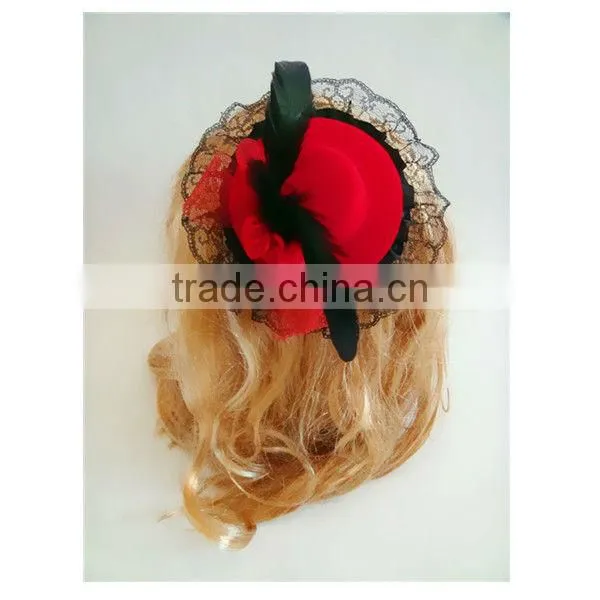 Factory Sale Celebration & Party Supplies Hair Clip Of Small Hat