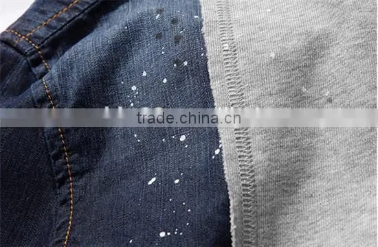2016 men denim shirts wholesale , men denim casual shirt
