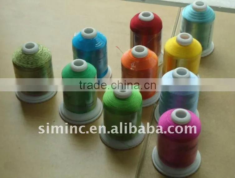 embroidery thread, thread, polyester thread