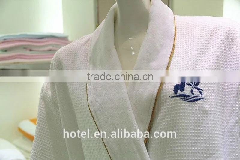 waffle double layer bathrobe with high quality at great price